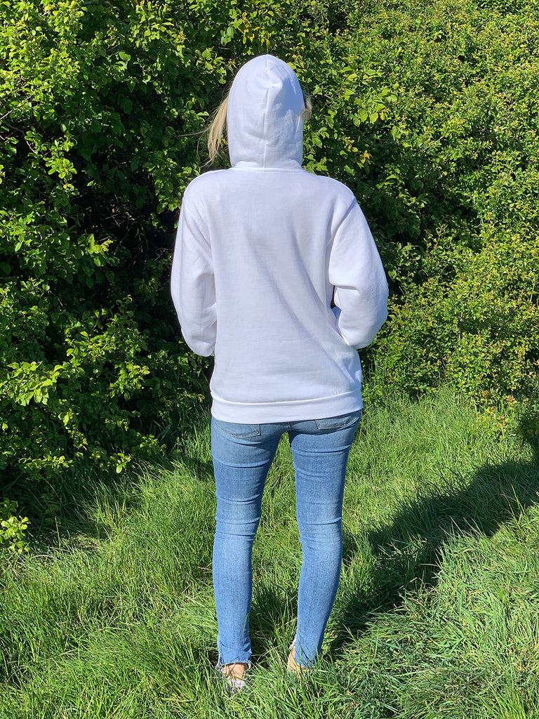 The Love Hoodie in White